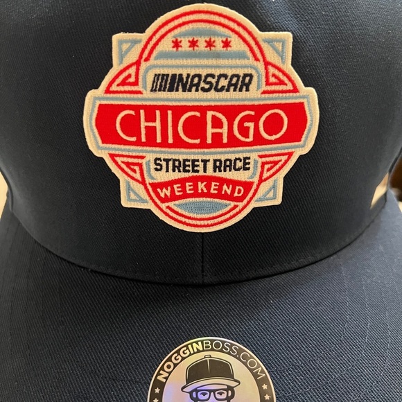 NOGGIN BOSS NASCAR CHICAGO STREET RACE OVERSIZED NOVELTY HAT  NEW!!  MSR… - Picture 2 of 6